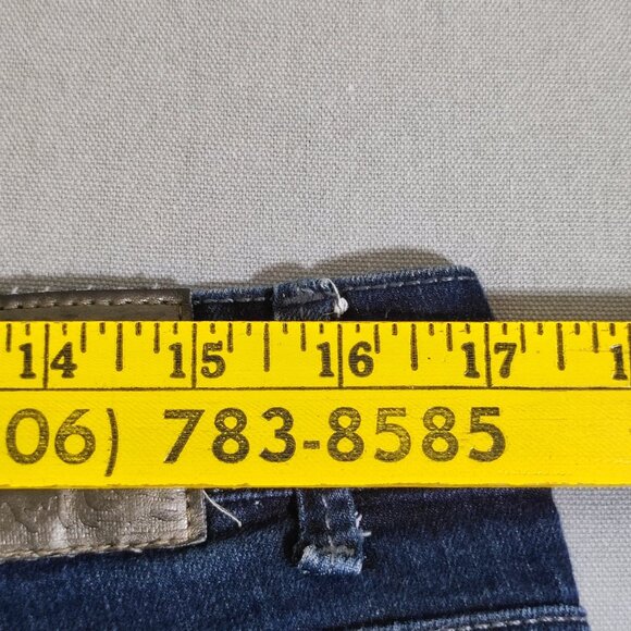 Anne Klein Jeans Lion straight women's size 16 ink blue rhinestone decoration - Picture 12 of 16